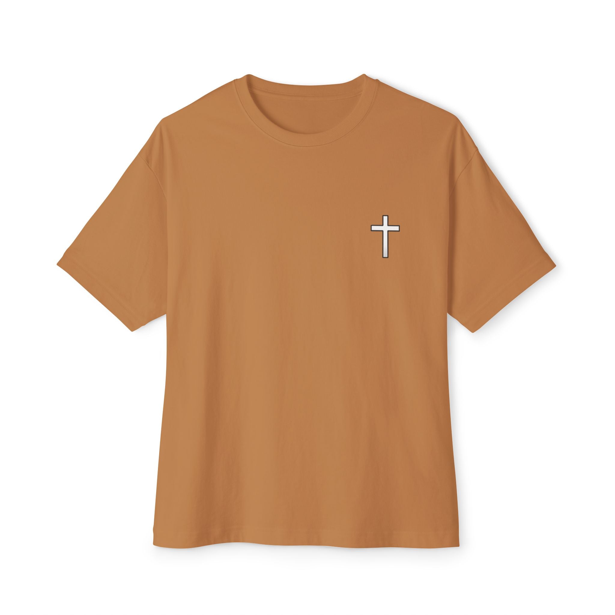 Hope in the Lord Oversized Boxy Tee - Unisex Christian Graphic T-Shirt