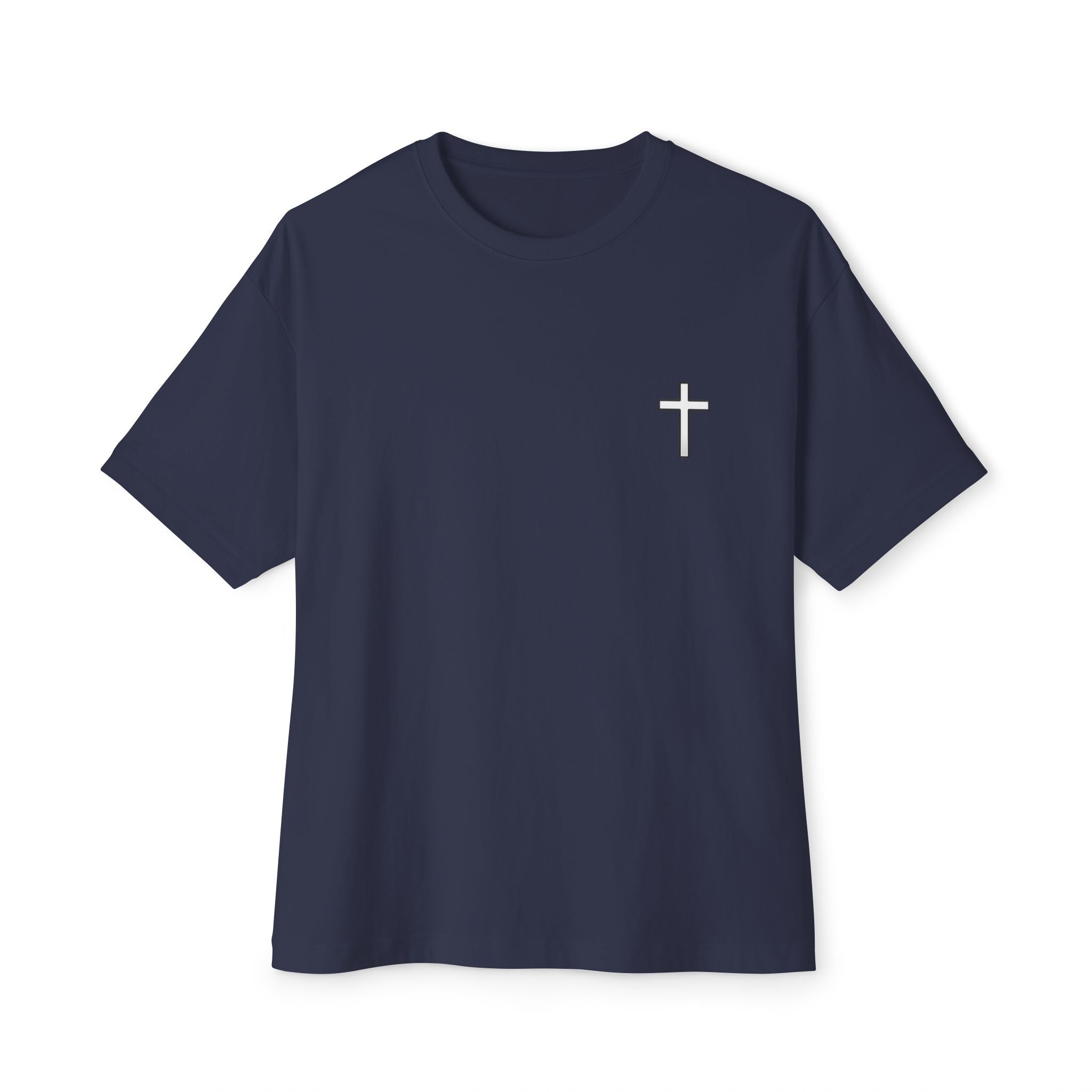 Hope in the Lord Oversized Boxy Tee - Unisex Christian Graphic T-Shirt