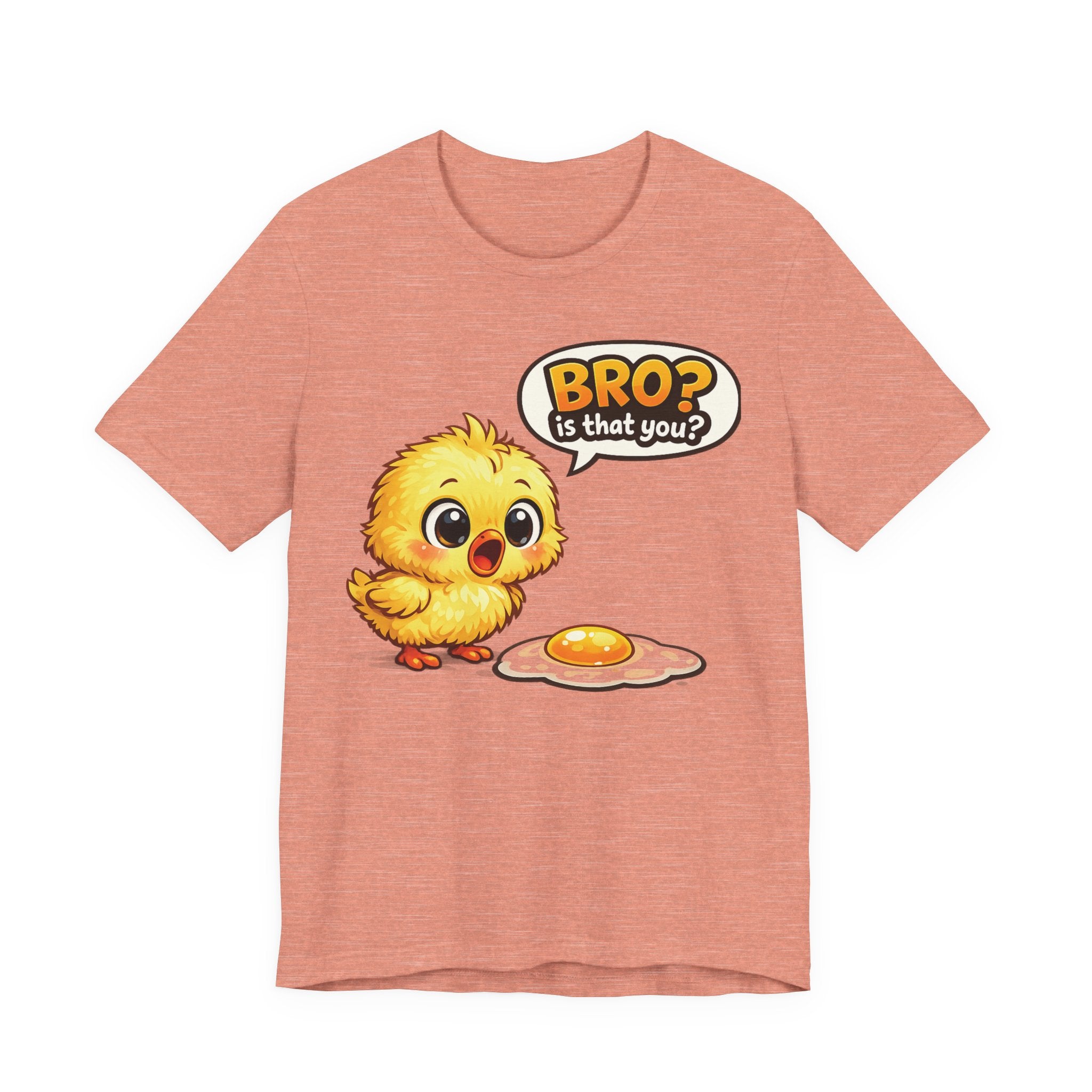 Bro Is That You Funny Chick and Egg Tee - Cute Graphic T-Shirt