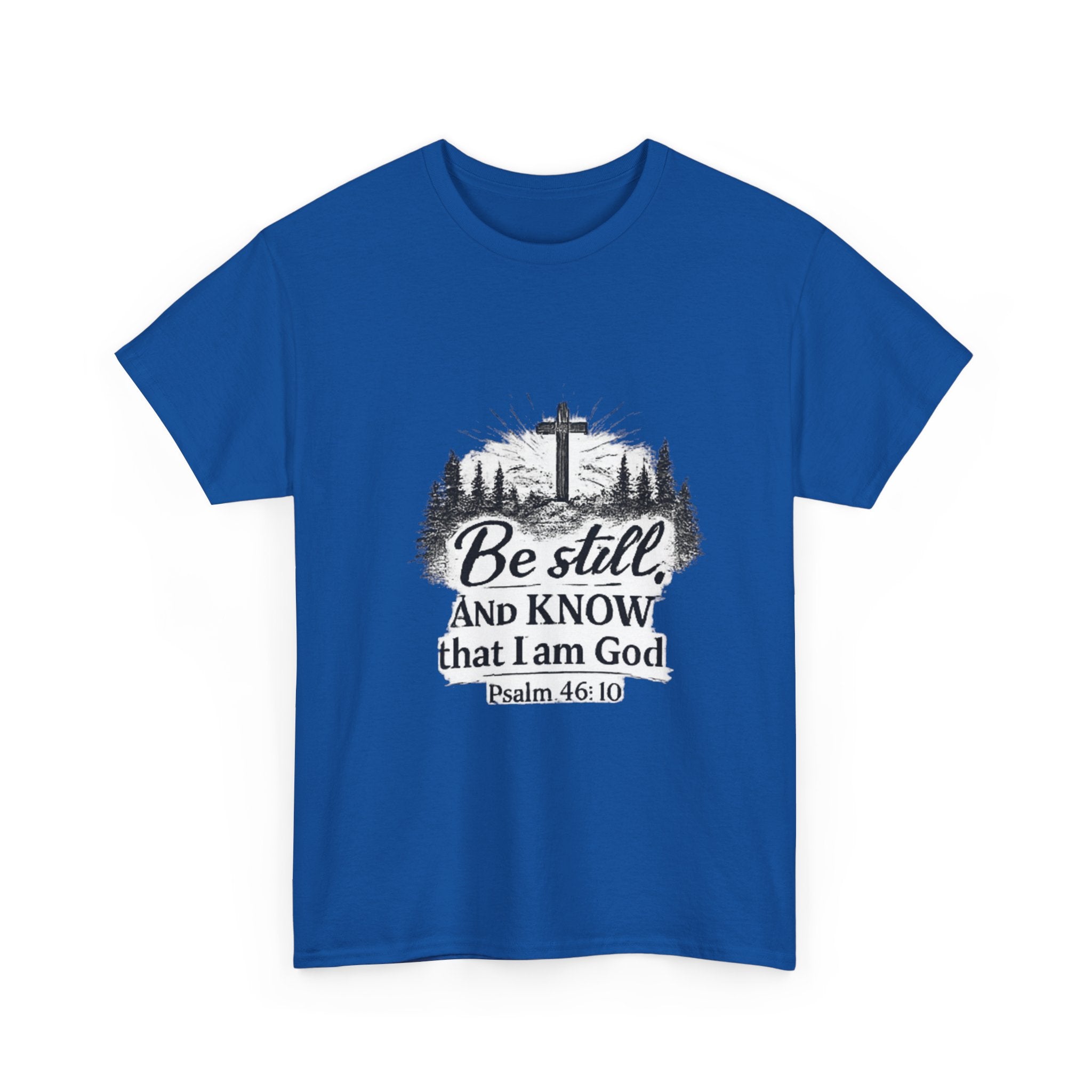 I Am God Christian T-Shirt - Unisex Heavy Cotton Faith Tee