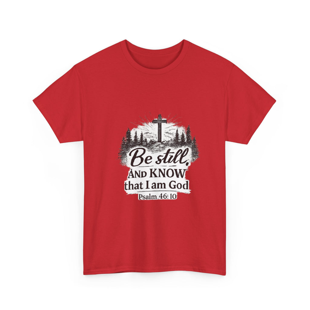 I Am God Christian T-Shirt - Unisex Heavy Cotton Faith Tee