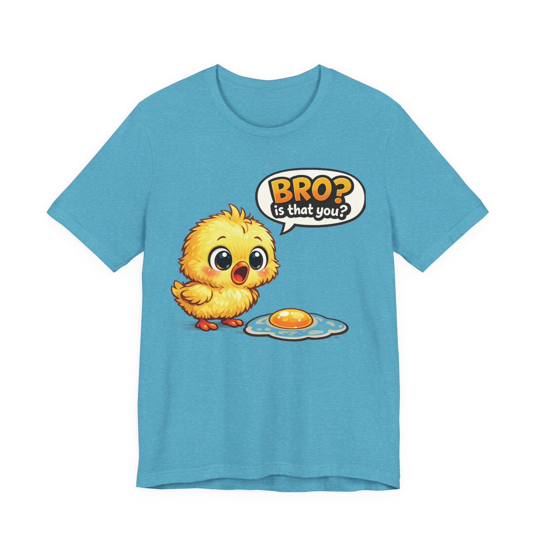 Bro Is That You Funny Chick and Egg Tee - Cute Graphic T-Shirt