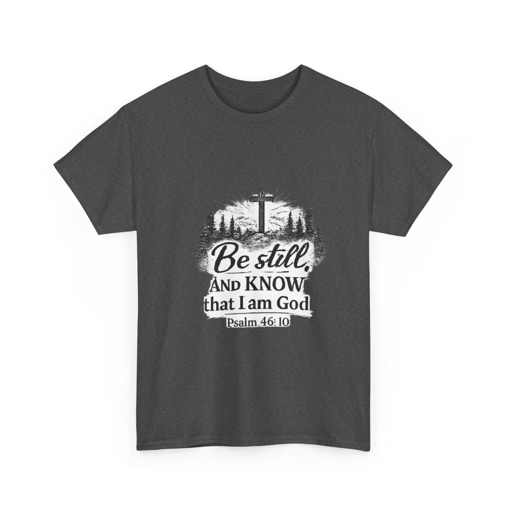 I Am God Christian T-Shirt - Unisex Heavy Cotton Faith Tee
