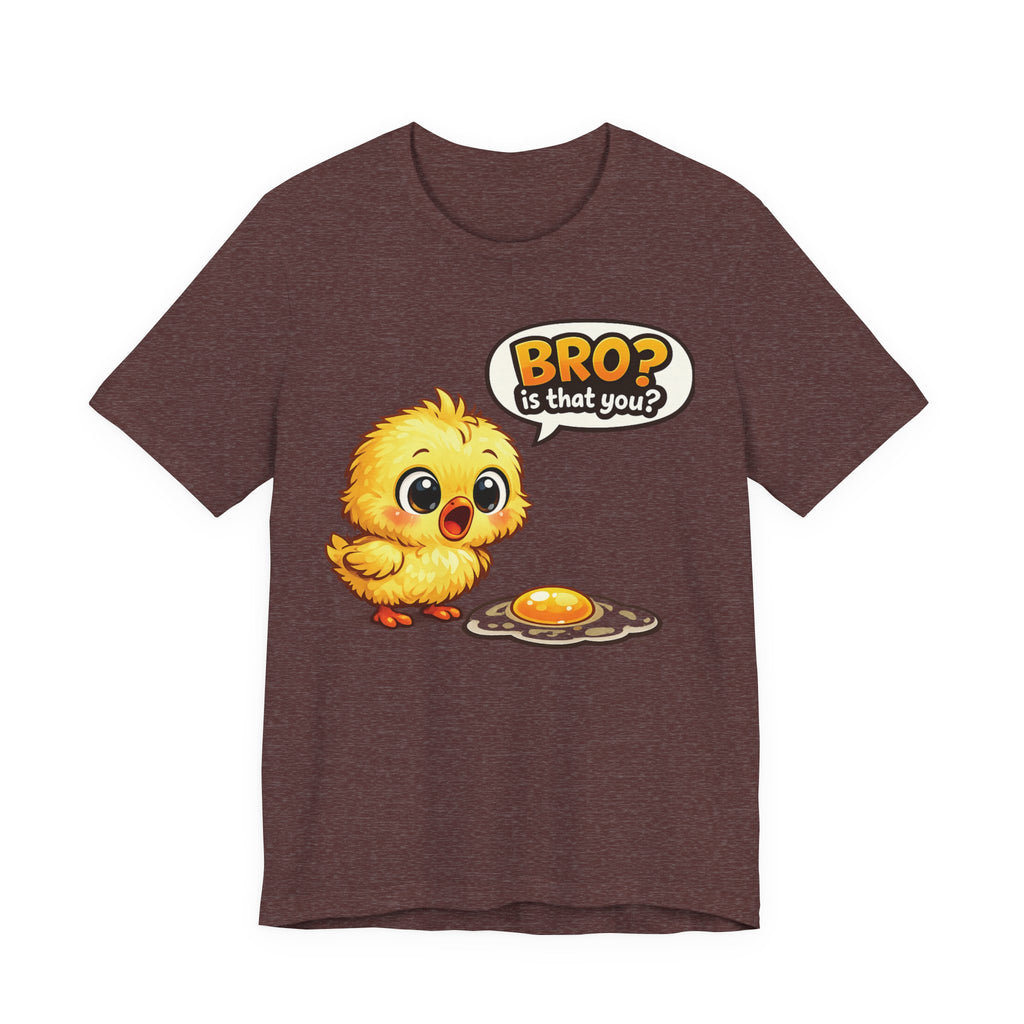 Bro Is That You Funny Chick and Egg Tee - Cute Graphic T-Shirt