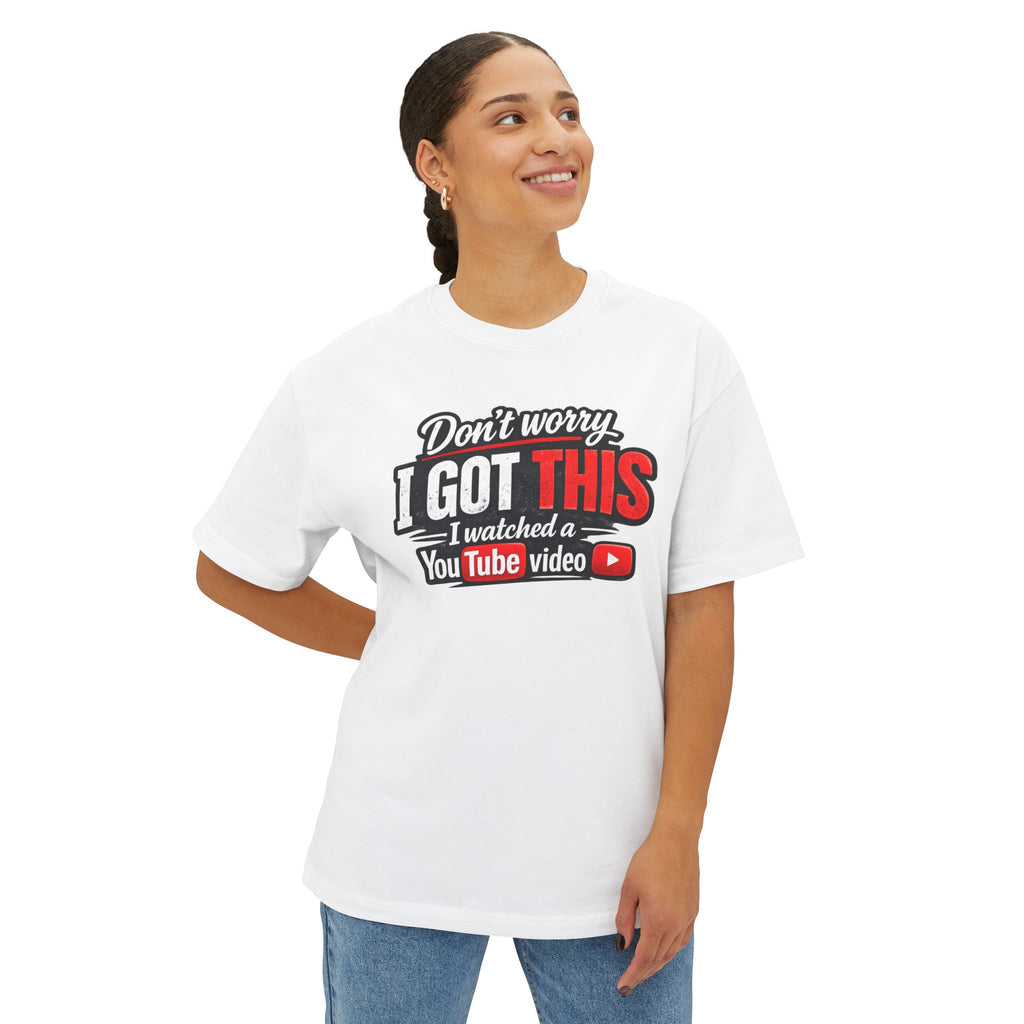 Oversized Boxy Tee - Unisex Relaxed Fit T-Shirt | Soft, But Savage