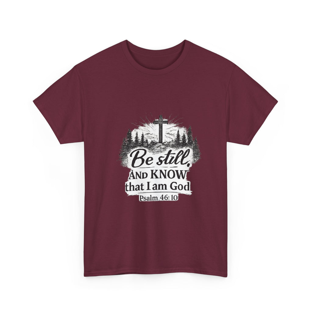 I Am God Christian T-Shirt - Unisex Heavy Cotton Faith Tee