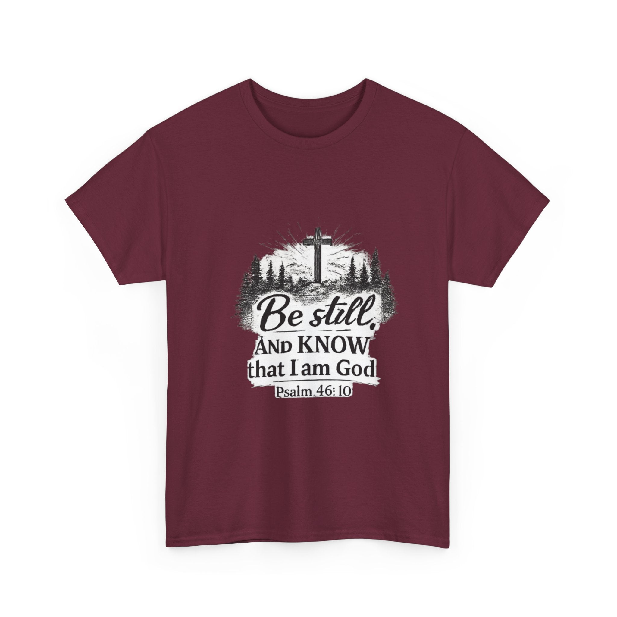 I Am God Christian T-Shirt - Unisex Heavy Cotton Faith Tee