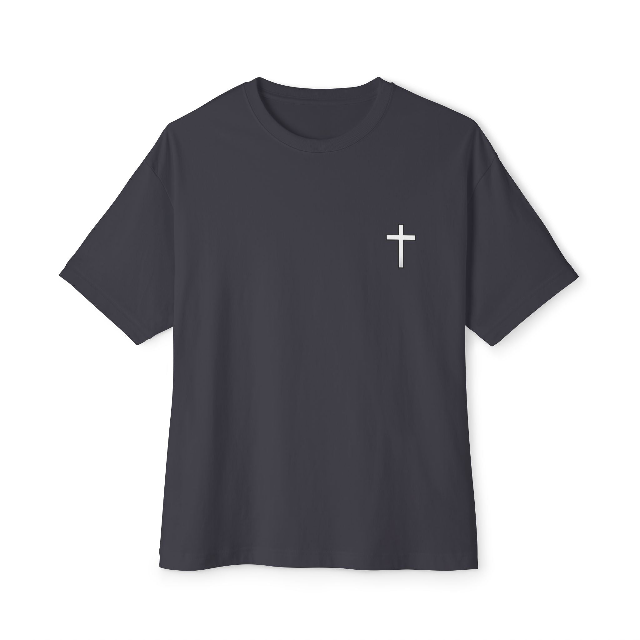 Hope in the Lord Oversized Boxy Tee - Unisex Christian Graphic T-Shirt