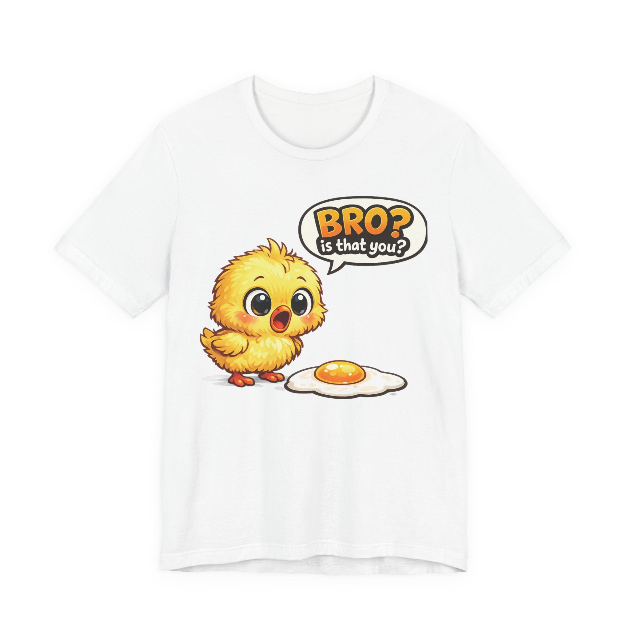 Bro Is That You Funny Chick and Egg Tee - Cute Graphic T-Shirt