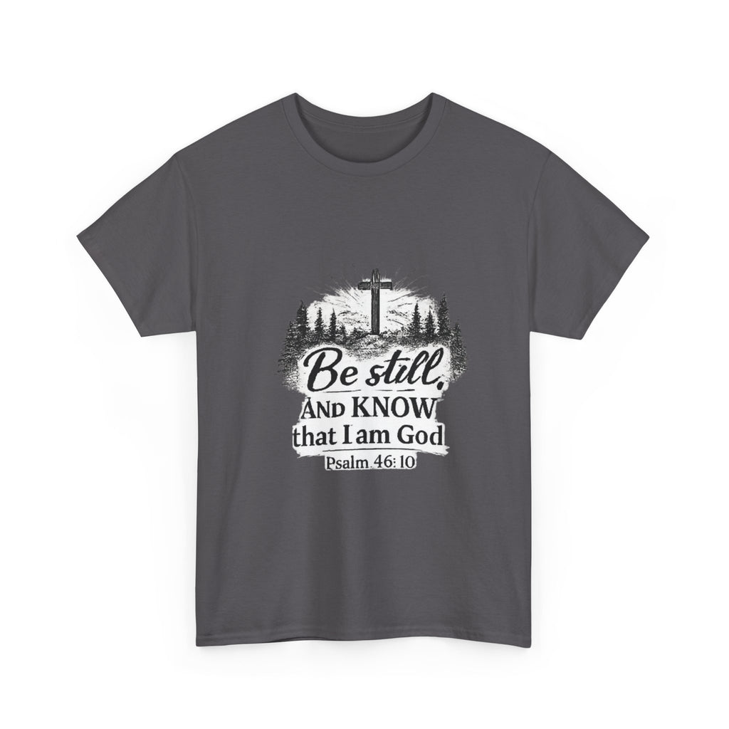 I Am God Christian T-Shirt - Unisex Heavy Cotton Faith Tee