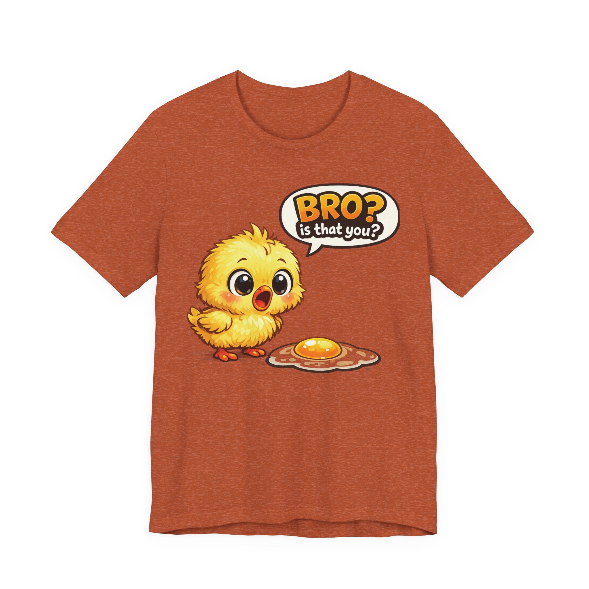 Bro Is That You Funny Chick and Egg Tee - Cute Graphic T-Shirt