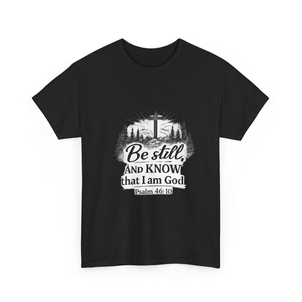 I Am God Christian T-Shirt - Unisex Heavy Cotton Faith Tee