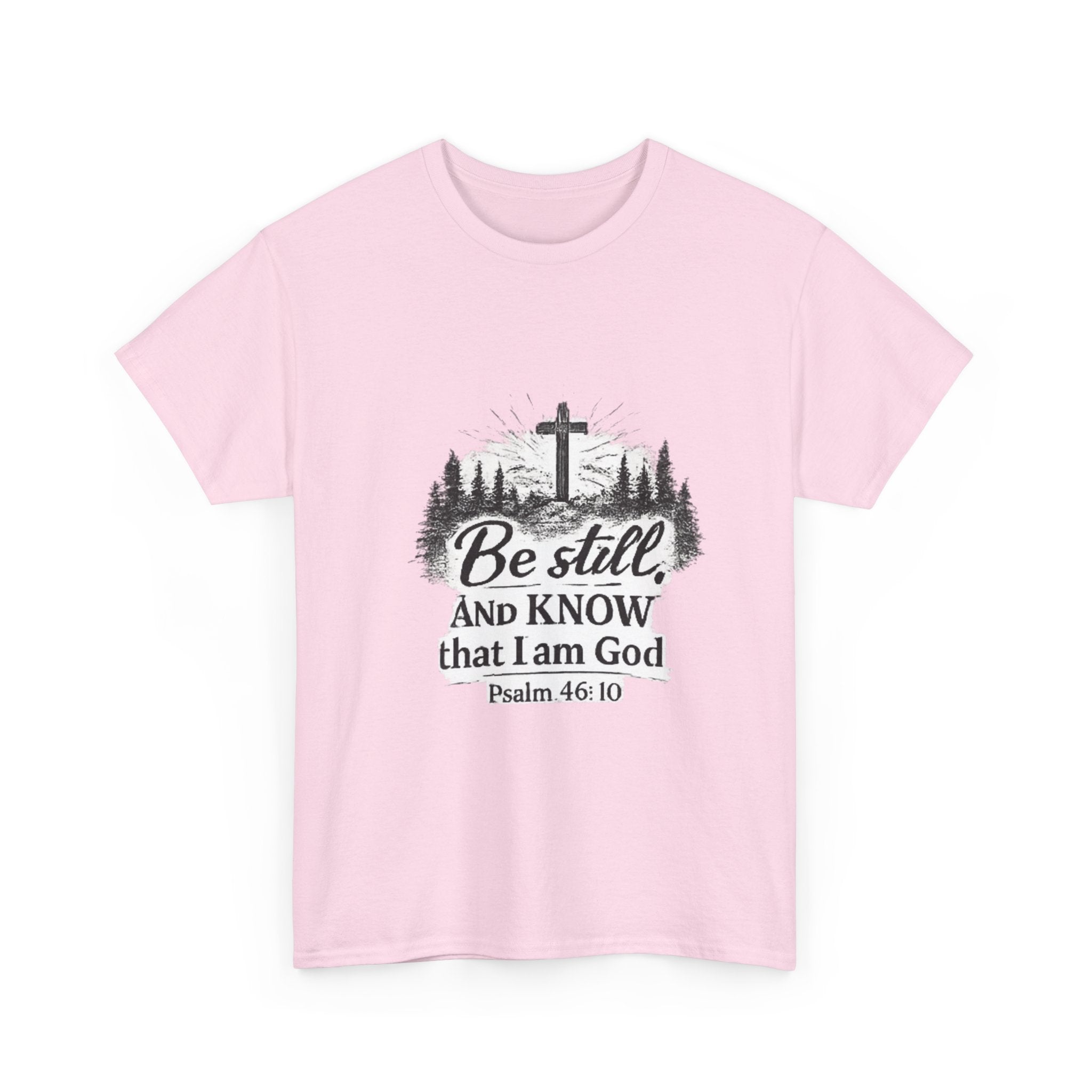 I Am God Christian T-Shirt - Unisex Heavy Cotton Faith Tee