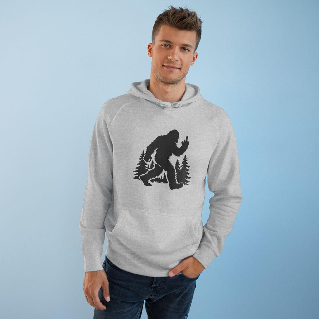 Sasquatch Hoodie – Bigfoot Forest Hoodie – Cozy Outdoor Graphic Pullover