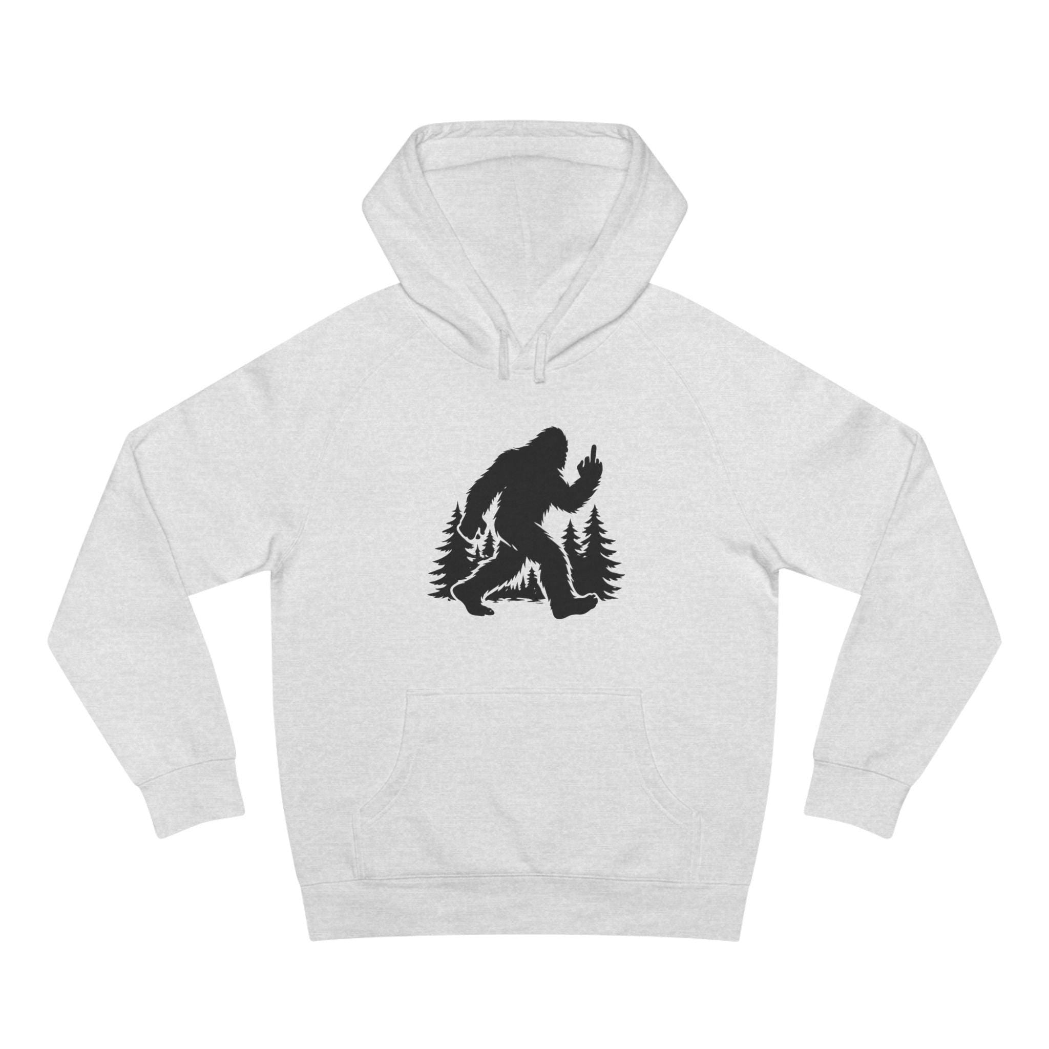 Sasquatch Hoodie – Bigfoot Forest Hoodie – Cozy Outdoor Graphic Pullover