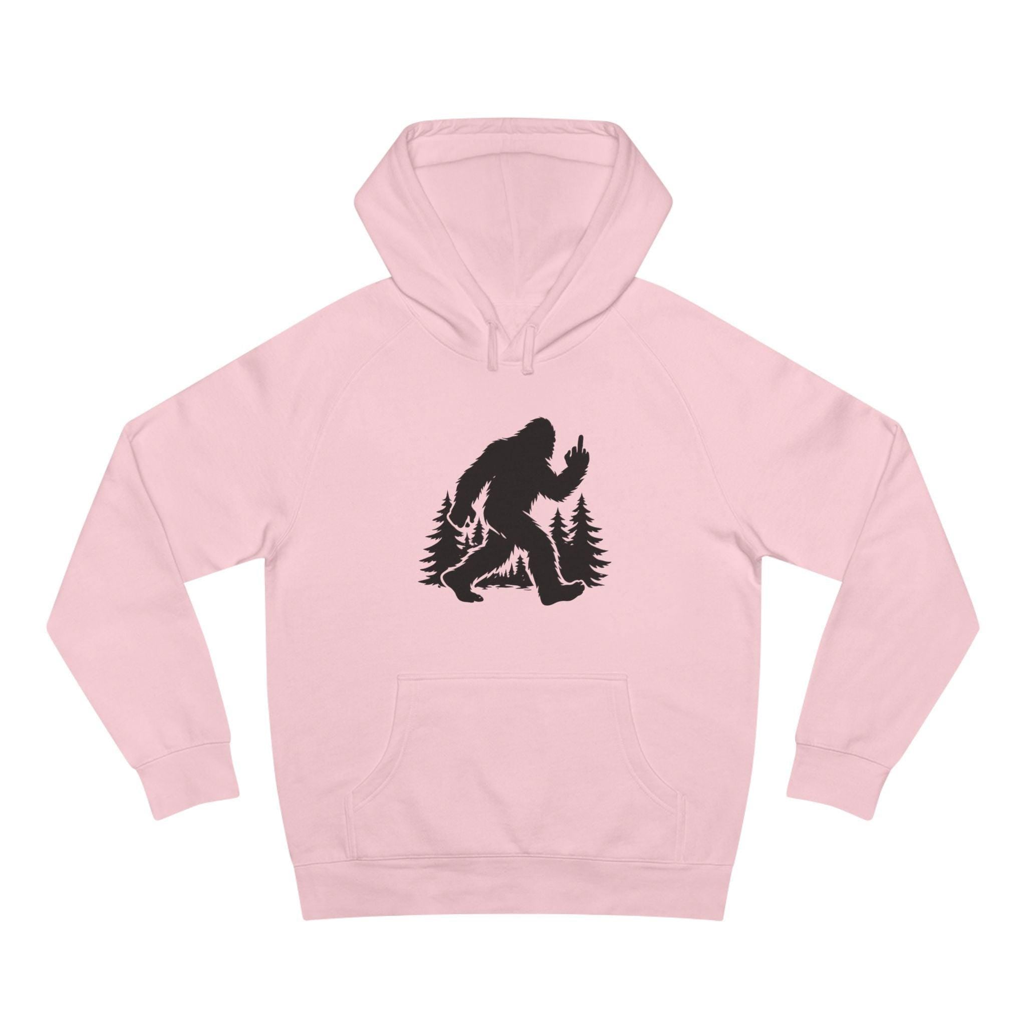 Sasquatch Hoodie – Bigfoot Forest Hoodie – Cozy Outdoor Graphic Pullover